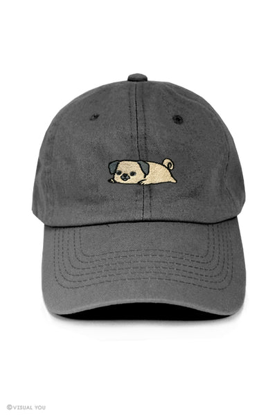 Relaxing Pug Dad Cap