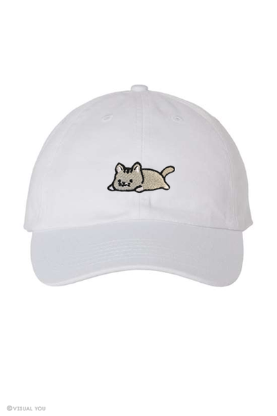 Relaxing Kitty Dad Cap