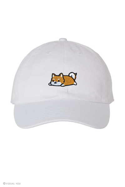 Relaxing Shiba Inu Dad Cap