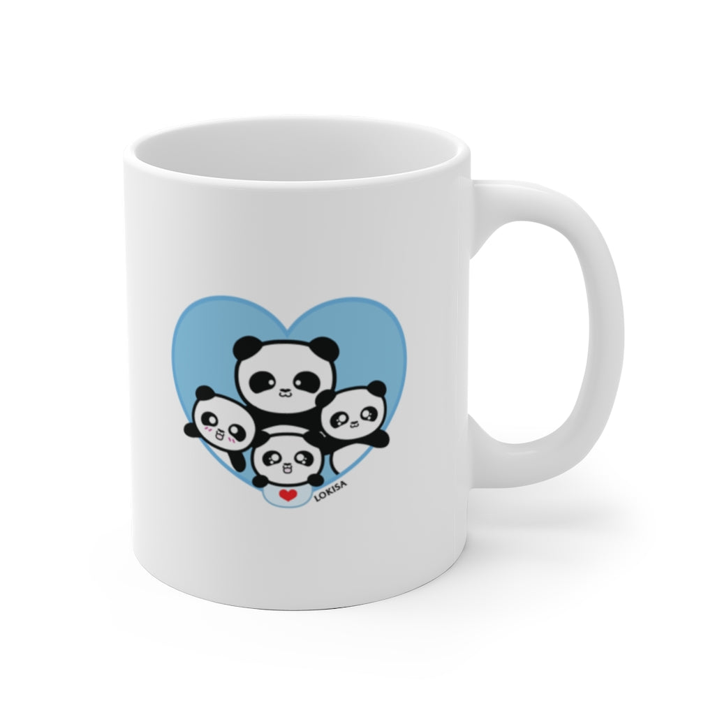 Best Dad forever Panda Mug (3x Cubs)