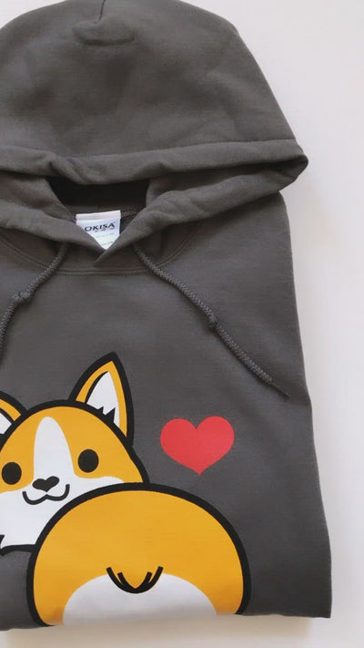 I love Corgi Butt Hoodie