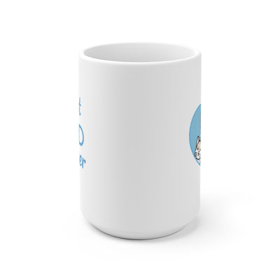 Best Dad forever White Shiba Inu Mug (4x Puppies)