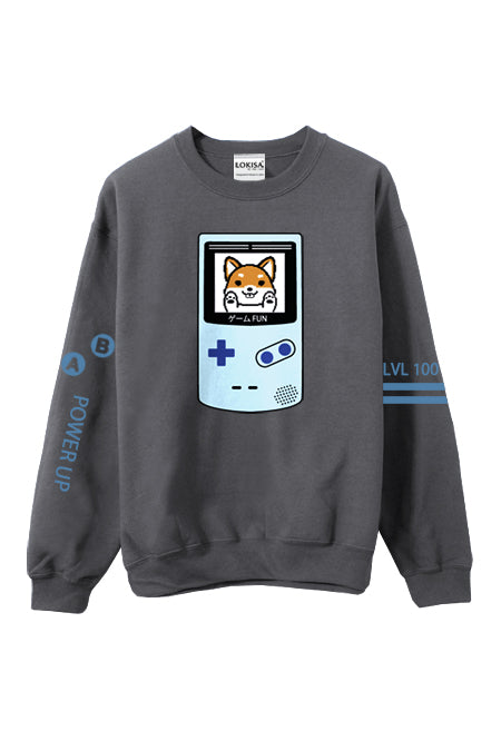 Game Fun ! Video Game Shiba Inu Sweatshirt