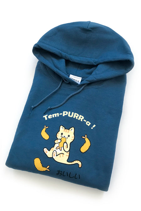 Tem-PURR-a Tempura Kitty Cat Hoodie