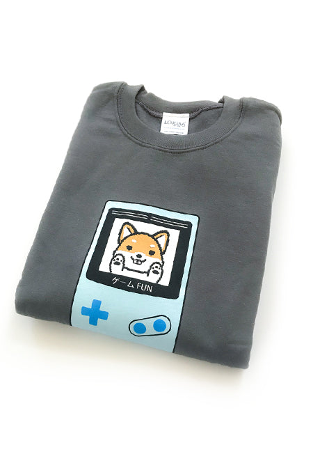 Game Fun ! Video Game Shiba Inu Sweatshirt