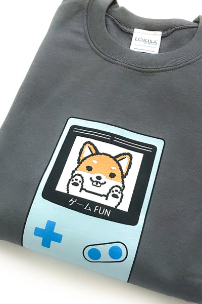 Game Fun ! Video Game Shiba Inu Sweatshirt