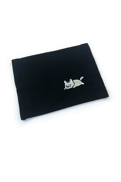 Embroidered Kitty Face Mask