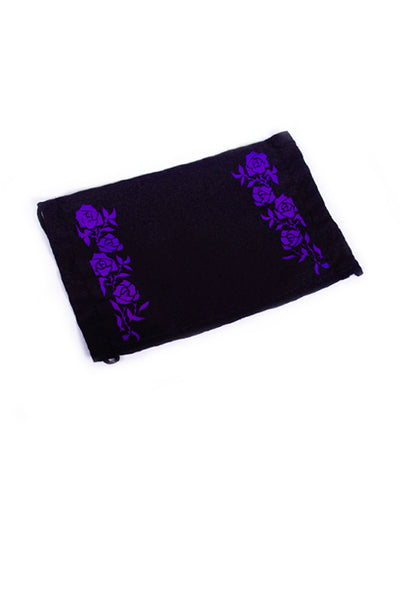 Cute Roses Fashion Face Mask - Red or Purple Roses
