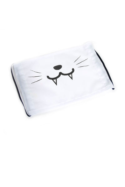 Cute Kitty Face Mask (with Fangs) (more colors)