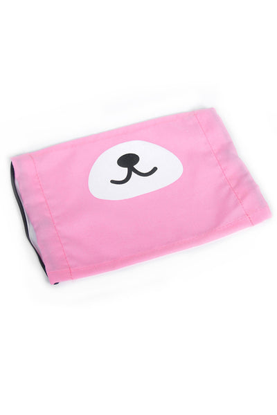 Kuma Bear Snout Fashion Face Mask - Light Purple or Pink
