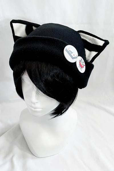 Cat Kitty Wild Animal Fleece Hat
