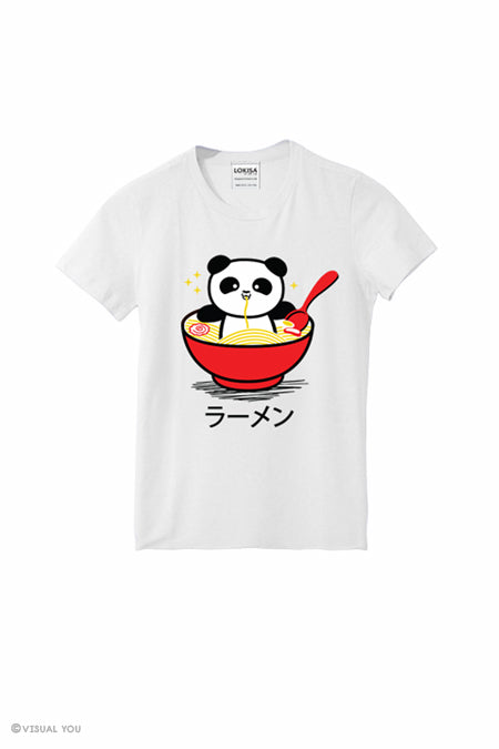Panda Ramen Bowl T-Shirt (Kids)